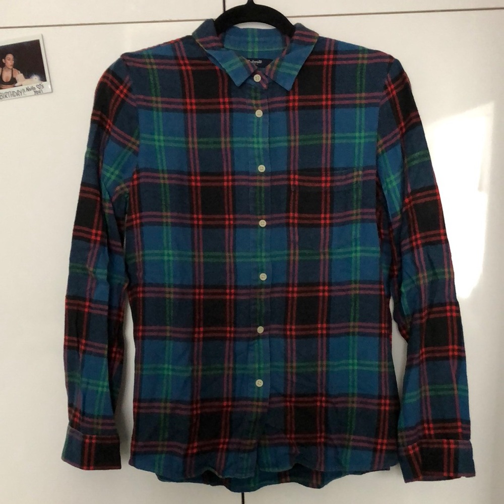 Perfect flannel from Madewell!